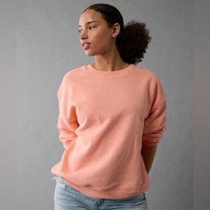 AMERICAN EAGLE Luxe Crew Neck Sweatshirt